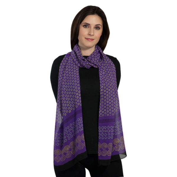 Chiffon Sheer #46 Eggplant