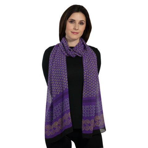Chiffon Sheer #46 Eggplant