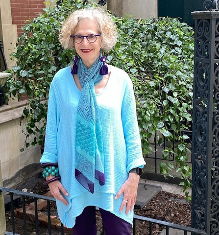 Chiffon Sheer #51_Aqua