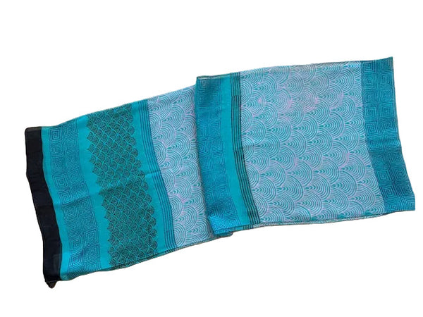 Chiffon Sheer #51 Teal_Waters