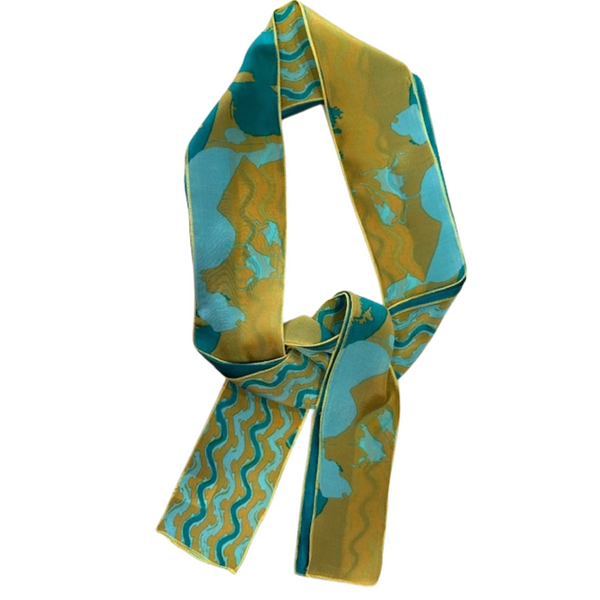 Silk Tubular #231_Pearl_Aqua