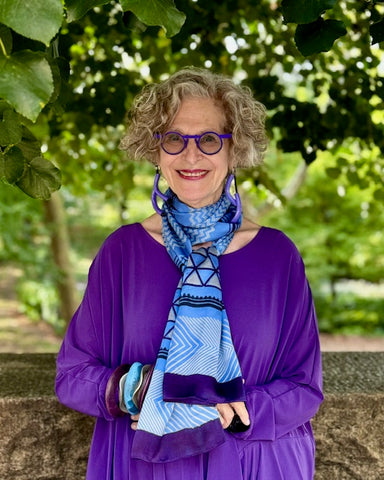 Silk Charmeuse Solo #77_Sapphire