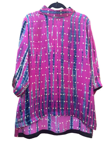 Mystic Shirt #Layla_Fuschsia_Tiedye_SmallMedium
