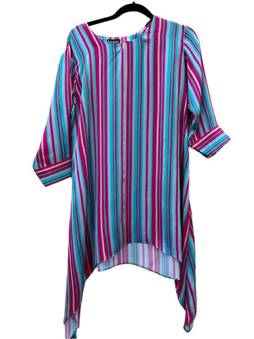 Silk Tunic #Layla_Talulla_Stripe