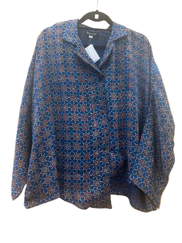 Mystic Shirt # Blue Rosette Small