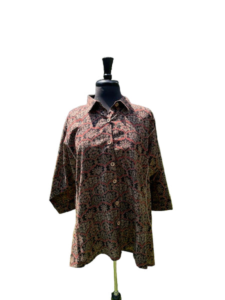 Mystic Shirt #Fireside_Floral_XL