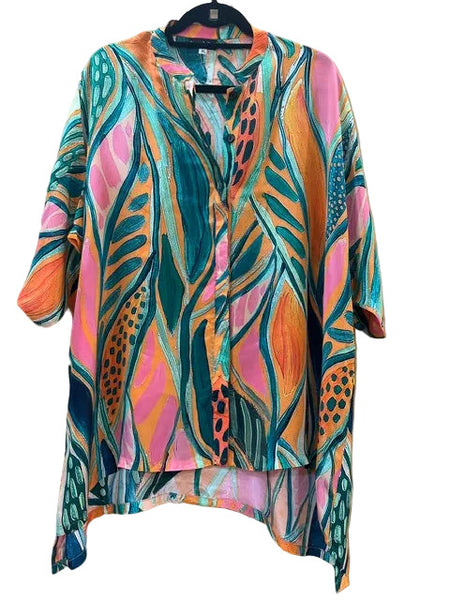 Mystic Shirt #Swing_Papaya_Large/XL