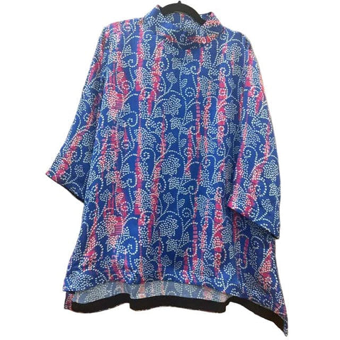 Mystic shirt - Mystic Shirt #Layla_Blue_Pink_Tiedye_SmallMedium