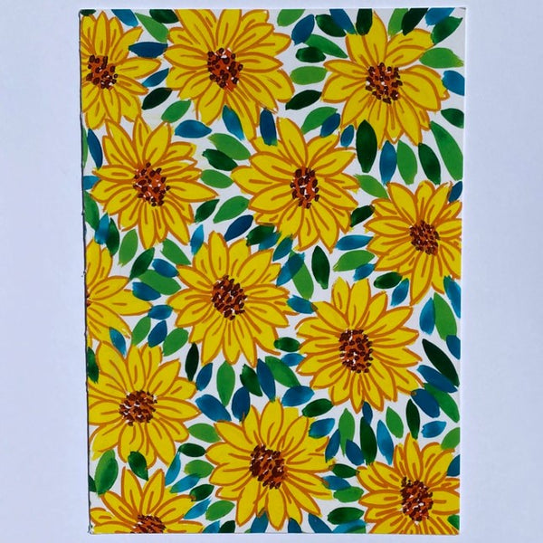 Hand Painted Sunflower