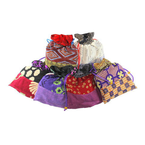 Silk Drawstring Tea Pouches
