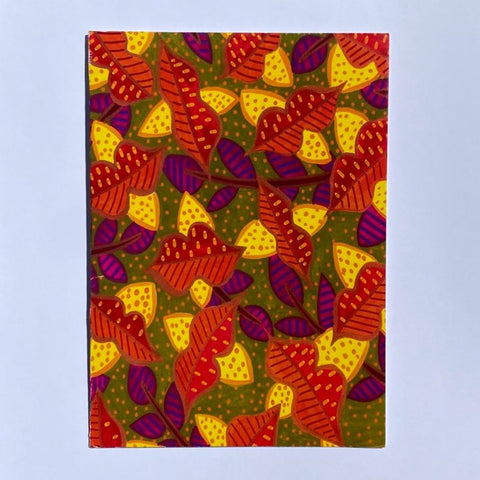 Hand Painted Fall Shaded Flower