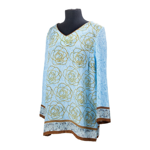 Silk Tunic #133 Softsea
