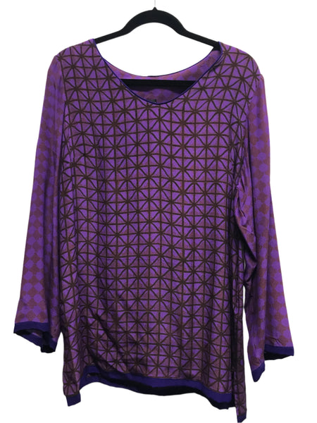 Silk Tunic #134 Amethyst