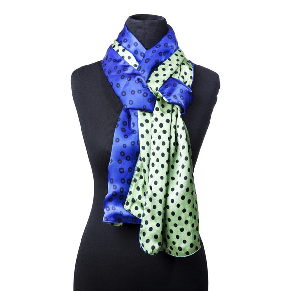 Charmeuse Duet #15 Forest Green / Lapis