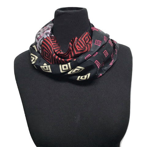 Infinity Scarves #41 Steelgray Candy