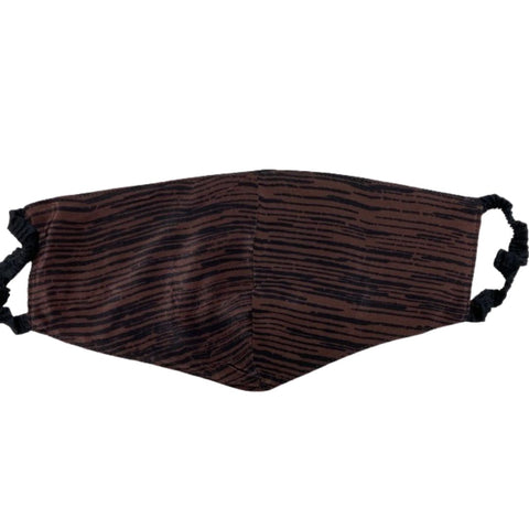 Elastic Mask in Brown Bark