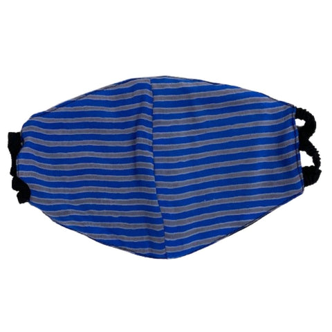 Elastic Mask in Nautical Stripe