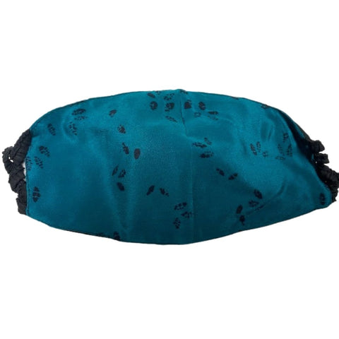 Elastic Mask in Teal Fresco