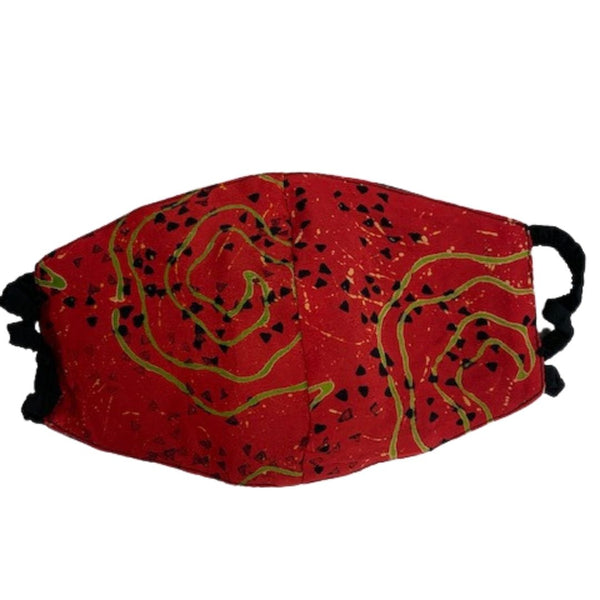 Elastic Mask in Watermelon Spirals