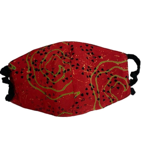 Elastic Mask in Watermelon Spirals
