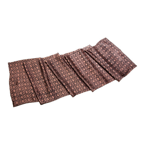 Men's Scarf HMS3 Brown Black