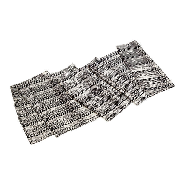 Men's Scarf HMS4 Black Ivory