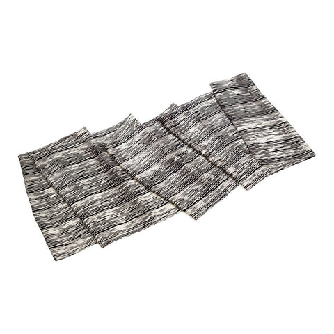 Men's Scarf HMS4 Black Ivory