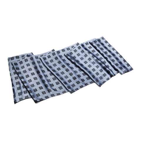 Men's Scarf HMS7 Grey Black