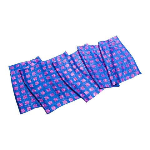 Men's Scarf HMS7 Lapis Pink