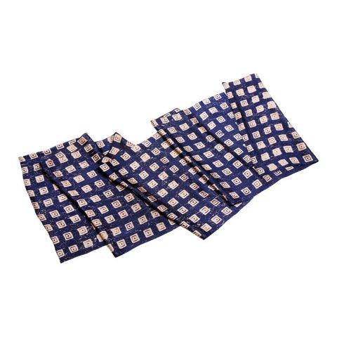 Men's Scarf HMS7 Navy Beige