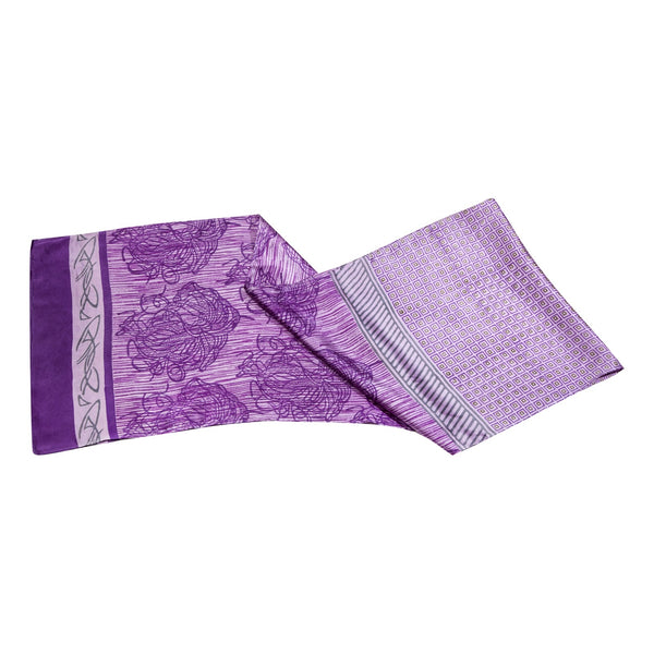 Silk Charmeuse solo #100 Purple Ash