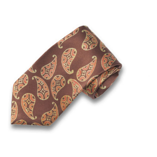 Neck Tie - Copper Caramel #25