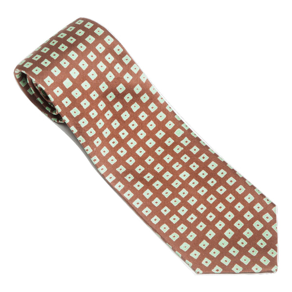 Neck Tie - Cocoa Mint #39