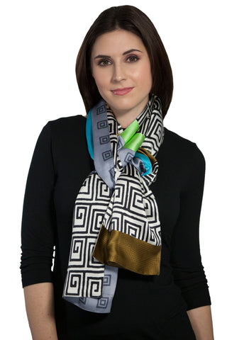 HTUS #7 Charcoal Olive Turquoise