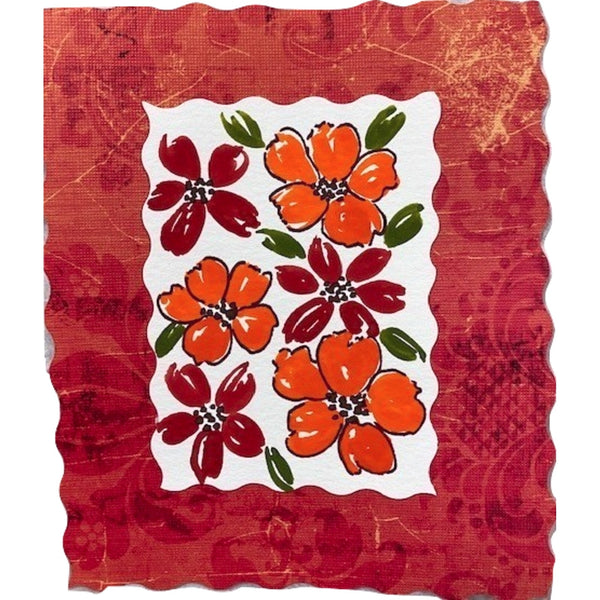 Hand Painted Harvest Daisy