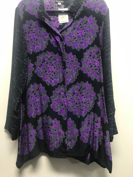 Long Shirt Lights at Night Chrysanthemum