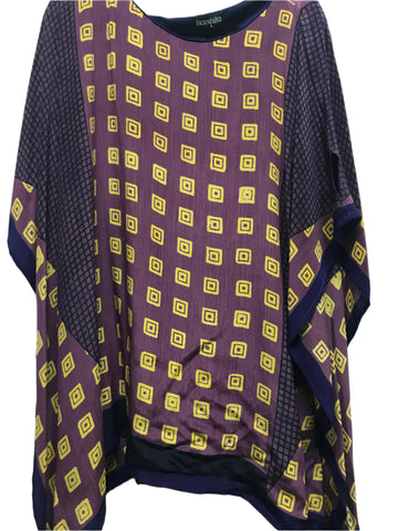 Poncho #19 Deep Berry