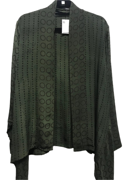 Kimono Jacket #38 Raw Umber