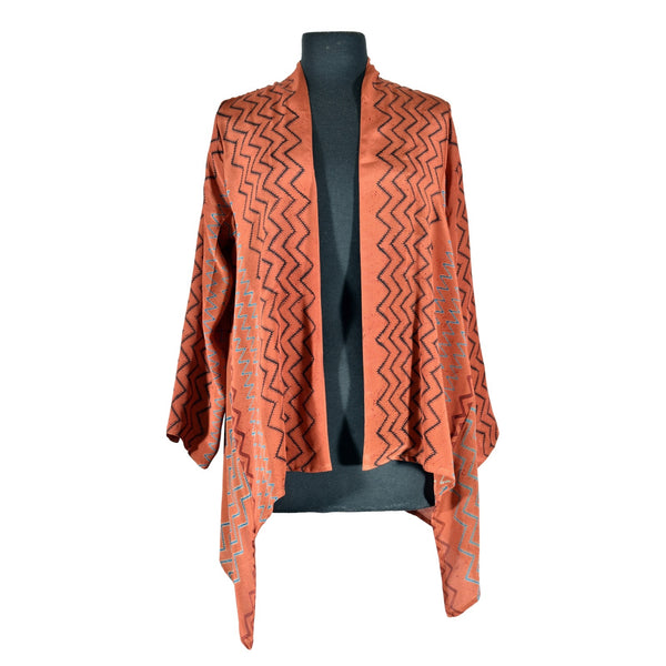 Kimono Jacket #11 Brown