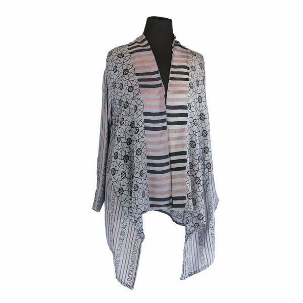 Kimono Jacket #12 Charcoal