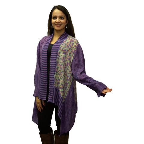 Kimono Jacket #17 Hyacinth