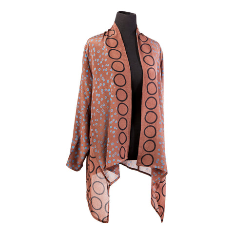 Kimono Jacket #20 Brown