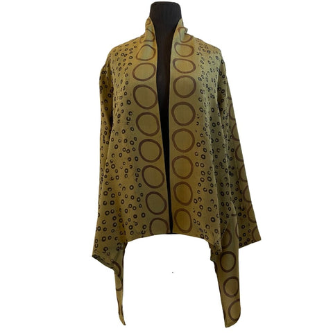 Kimono Jacket #20 Raw Umber