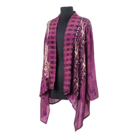 Kimono Jacket #26 Deep Berry