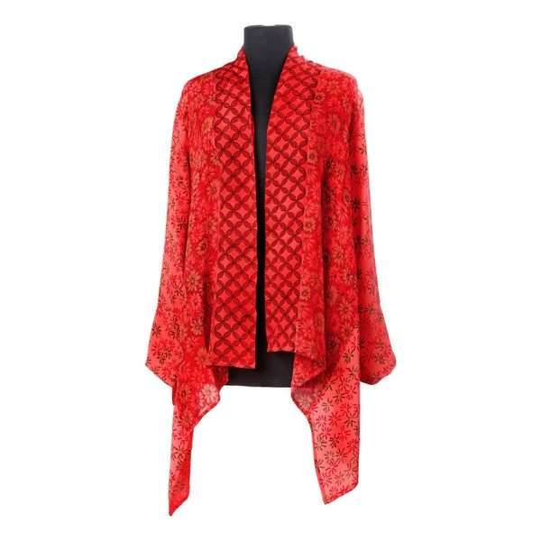 Kimono Jacket #27 Chilipepper