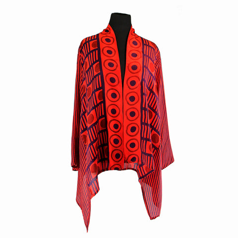 Kimono Jacket #32 Zinnia