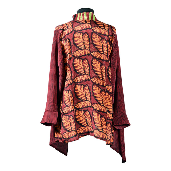 Kimono Jacket #35 Maroon