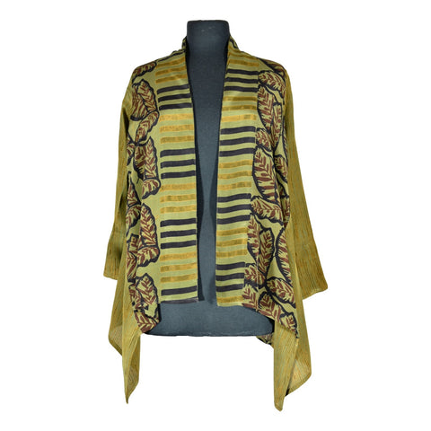 Kimono Jacket #35 Raw Umber