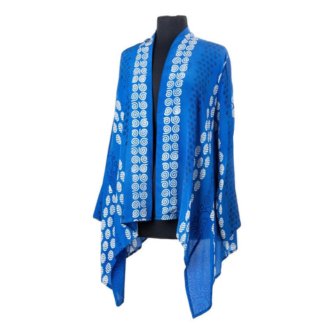 Kimono Jacket #6 Lapis