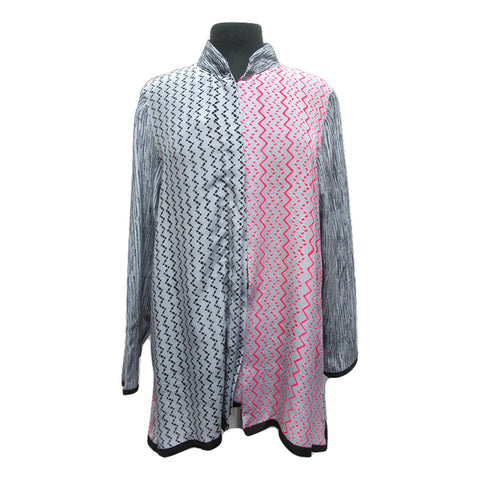 Long Shirt Steel Gray Wave